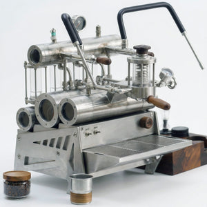 Aleman 7P kommerciel halvautomatisk espressomaskine | Tandhjulspumpe og profilering via app