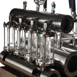 Aleman 7P kommerciel halvautomatisk espressomaskine | Tandhjulspumpe og profilering via app