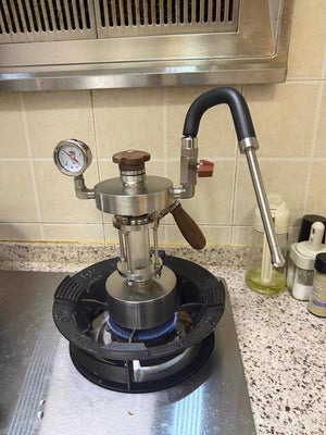 Aleman Z-serien Visual Steam Station | Professionel mælkeskummer (Gatling-model)