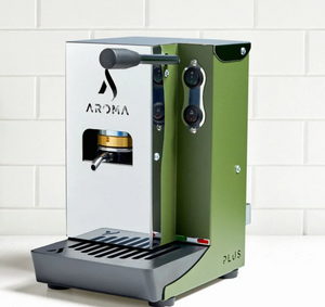 Aroma Plus+ – Kompakt italiensk espressomaskine til pods