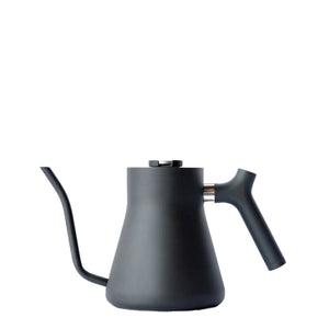 Mat sort elkedel med præcis svanehals tud, ideel til brygning, Seneste nyt, alt om kaffe.