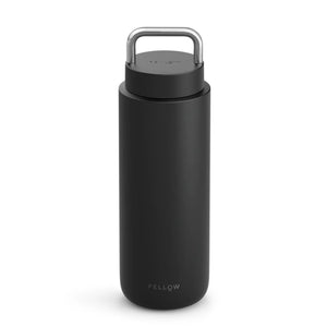 Sort isoleret termokrus med håndtag til drikke på farten, del af Fellow, Take away, Bedst sælgende, alt om kaffe.