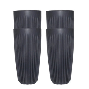 Krus 16oz Trækul 4 stk - Huskee HUSKEE