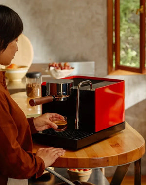 Serie 1-espressomaskine og kaffebrygger – sort