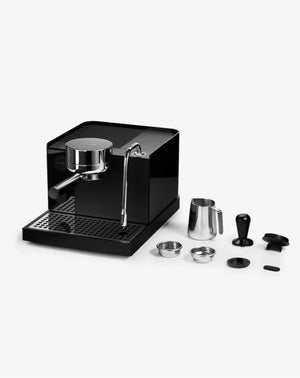 Serie 1-espressomaskine og kaffebrygger – sort