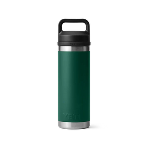 Rambler Chug-flaske 18oz / 530ml – sort skovgrøn