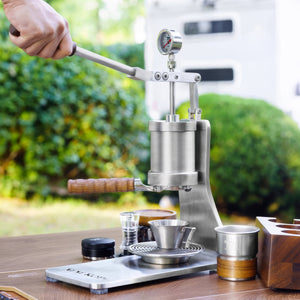Aleman Sniper espressomaskine med manuel arm | Precision Tower i rustfrit stål