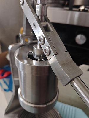 Aleman Sniper espressomaskine med manuel arm | Precision Tower i rustfrit stål