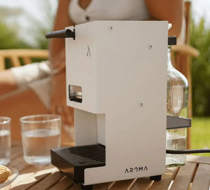 Aroma E.GO – Bærbar italiensk espressomaskine til pods - Barista og Espresso