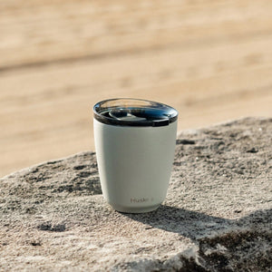 Huskee Stål mugg 235 ml – hållbar kaffekopp i rostfritt stål - Barista och Espresso