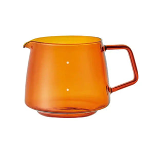 Kinto Sepia Amber glaskanna - 600 ml - Barista och Espresso