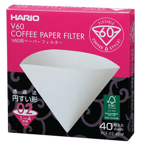 V60 Filter Paper ❘ 02 Size - Barista och Espresso